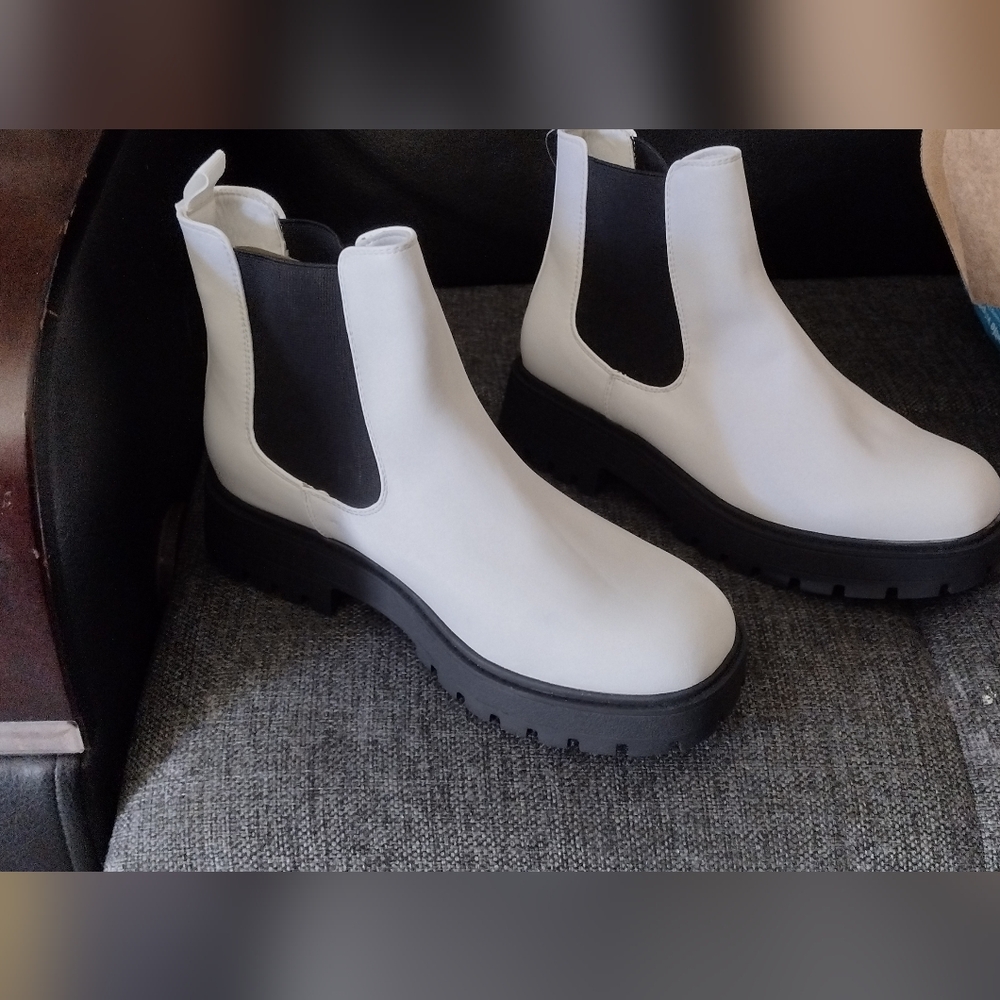 White boots
